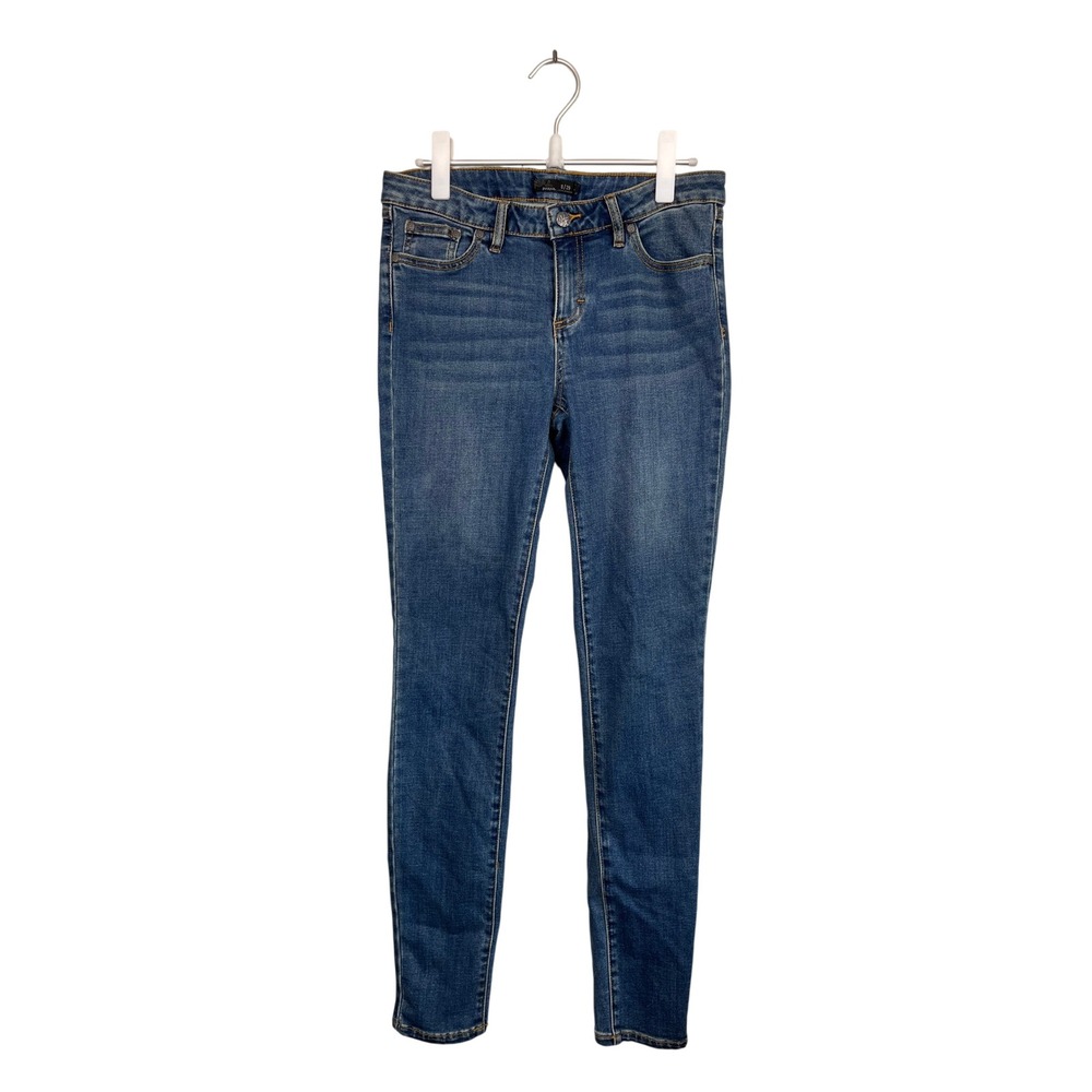 Prana Kara Skinny Jeans Medium Wash Blue Denim Mid Rise Size 8/29 Regular Inseam